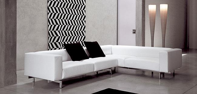 ספה לבנה פינתית לסלון - נטורה רהיטי יוקרה