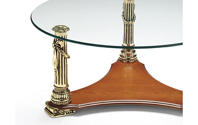 שולחן סלוני עגול - DUPEN (דופן)