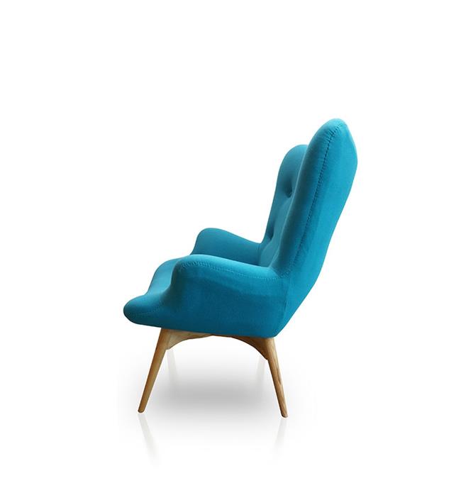 כורסא כחולה אופנתית ומעוצבת - DUPEN (דופן)