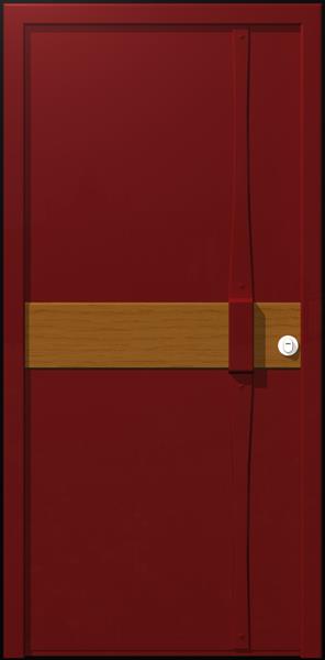 דלת כניסה אדומה - רשפים 