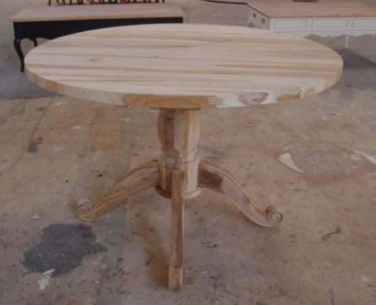 שולחן עגול עץ - Treemium - חלומות בעץ מלא