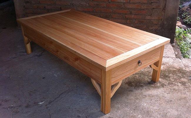 שולחן לסלון מעץ מלא - Treemium - חלומות בעץ מלא