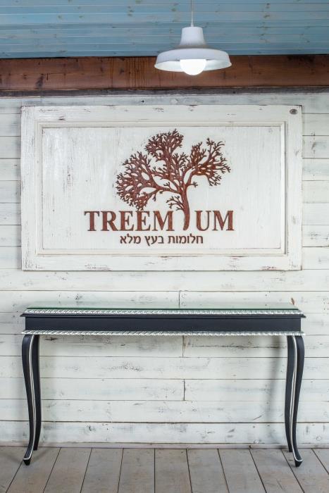 קונסולה עבודת יד - Treemium - חלומות בעץ מלא