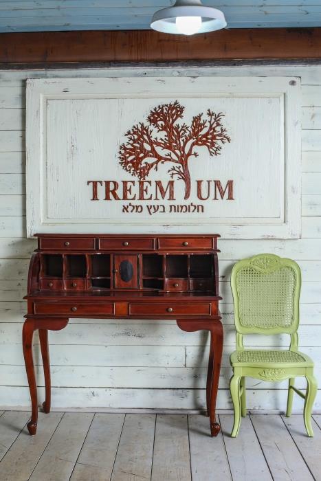 מכתבייה עץ מלא - Treemium - חלומות בעץ מלא