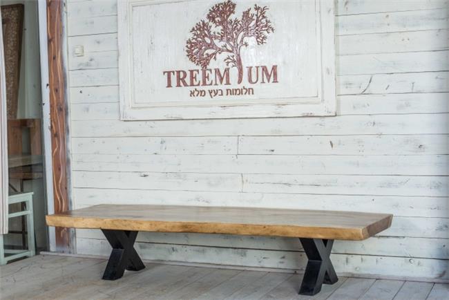 שולחן סלון ארוך - Treemium - חלומות בעץ מלא