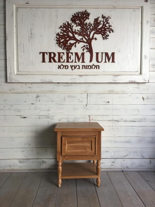 שידה ייחודית מעץ טיק - Treemium - חלומות בעץ מלא