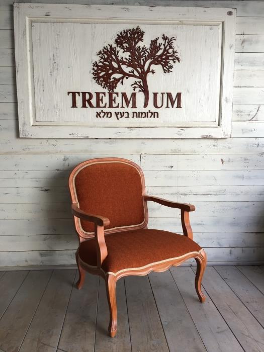 כורסא אלגנטית - Treemium - חלומות בעץ מלא