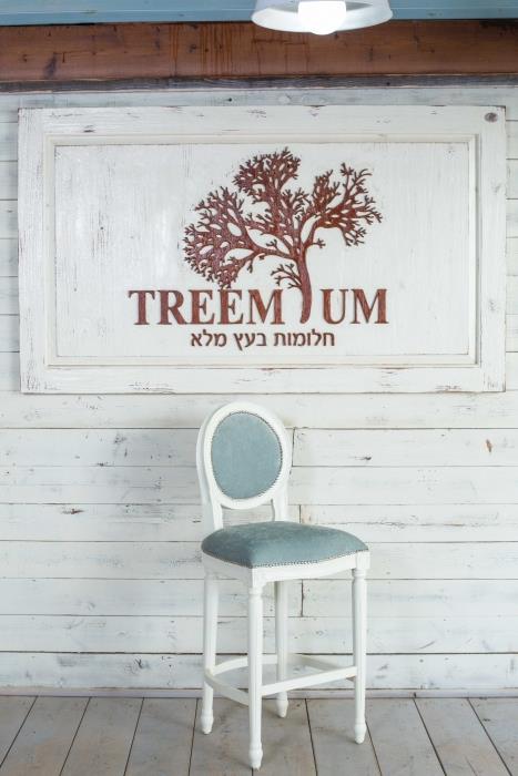 כיסא בר מעוצב - Treemium - חלומות בעץ מלא