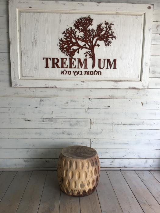 הדום / שולחן צד - Treemium - חלומות בעץ מלא