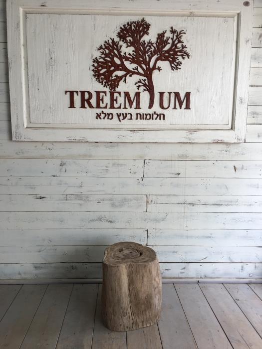 שולחן בול עץ - Treemium - חלומות בעץ מלא
