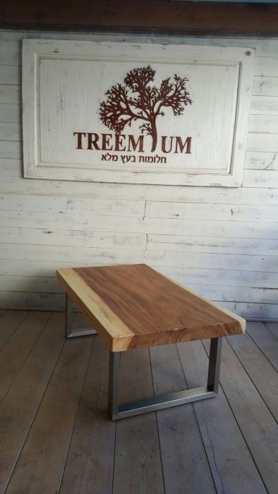 שולחן קפה - Treemium - חלומות בעץ מלא