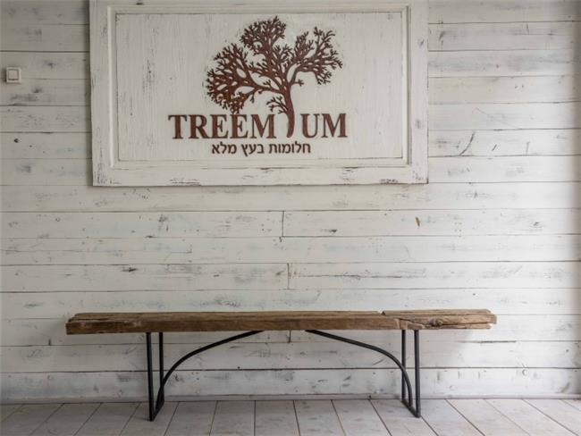 ספסל גושני - Treemium - חלומות בעץ מלא