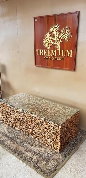 שולחן סלון עצי סחף - Treemium - חלומות בעץ מלא