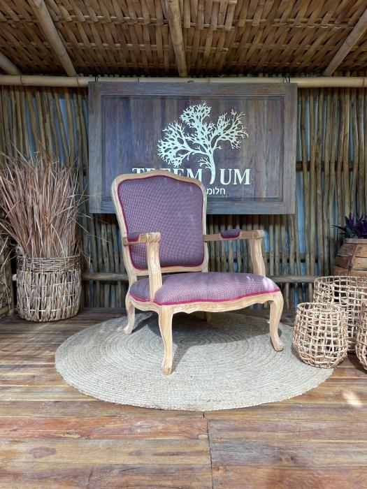 כורסא עץ מלא - Treemium - חלומות בעץ מלא