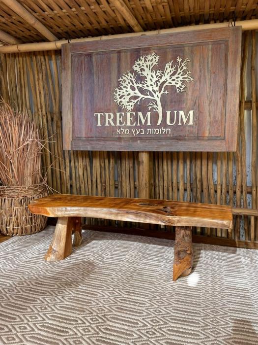 שולחן סלון שורש טיק - Treemium - חלומות בעץ מלא