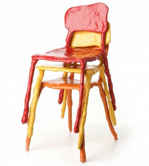 כסאות בעיצובו של המעצב ההולנדי מרטן באס לרגל תערוכת CASA09, (צילום: יחצ)