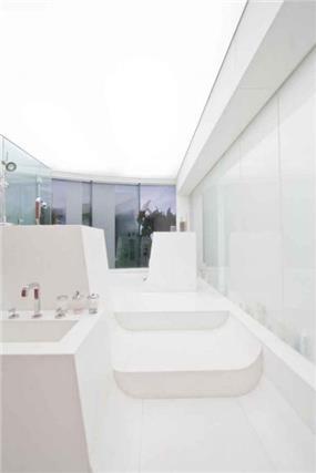 חדר האמבטיה - b.bos architects