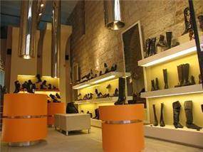 רשת חנויות נעלים - בילי גרנות אדריכלות ועיצוב פנים