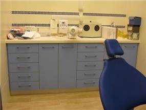 מרפאת שיניים - חדר כחול, עיצוב סיגל נייגרציק אבירם