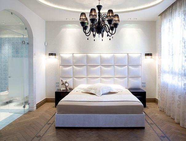 חדר שינה בבית בוילה נובל, בעיצובו של אלדד מיטלמן