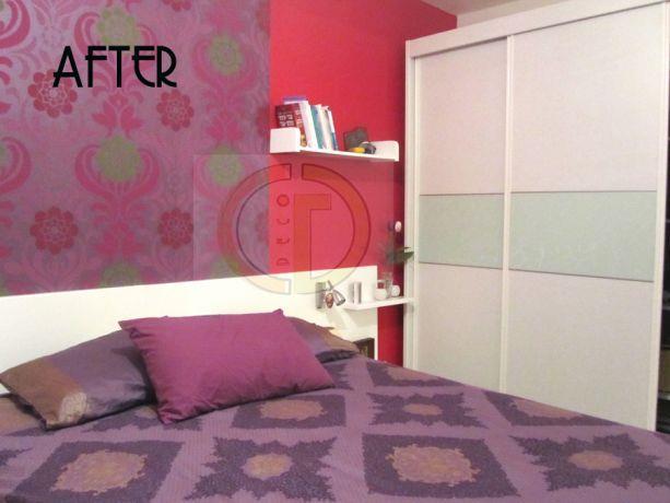 חדר שינה צבעוני בעיצוב של גרונר קטרין CDGECO