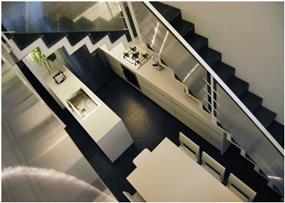 חדר מדרגות - אהד יחיאלי, אדריכל