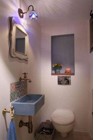 חדר אמבט בעיצוב רטרו מנימליסטי ומיוחד בעיצוב ותכנון של נגה ארנסון