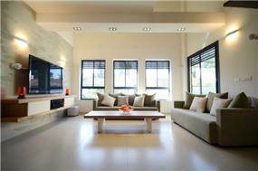 סלון, עיצוב: Gilad Interior Design