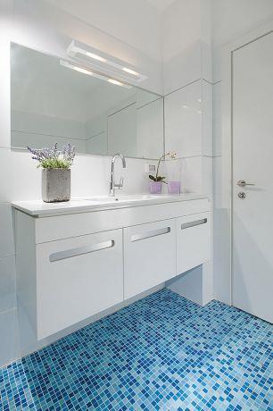 חדר אמבטיה באזורי חן -עיצוב ליאת הראל