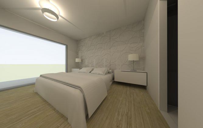 חדר שינה בעיצוב סטודיו Unique 