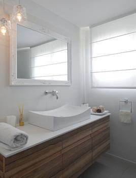 עיצוב חדר אמבטיה בפנטהאוז בגבעתיים - אטלס+ דרור- סטודיו לאדריכלות ועיצוב