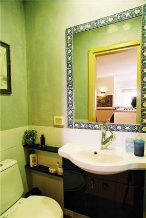 חדר שירותים - הילה קרן-שטיינמץ אדריכלות ועיצוב פנים