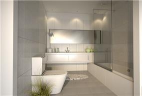 חדר אמבטיה בעיצוב איילת ולנסי