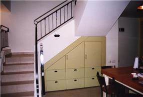אחסון וחדר מדרגות - מירי שילה - אדריכלות פנים