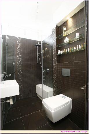 חדר אמבטיה הורים - אורית עיצובים