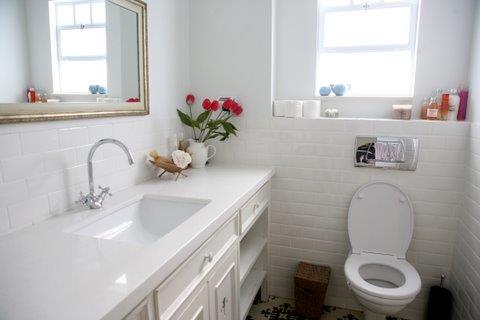 חדר אמבטיה, בית פרטי, ניצני עוז - רונית תירוש-אדריכלות ועיצוב פנים