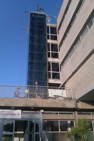 תוספת מעלית לבניין ישן - המכללה להנדסה ירושלים