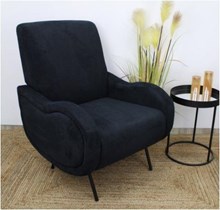 כורסא קלאסית דגם פריז בצבע שחור - היבואנים