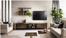מערכת ישיבה מודרנית essenza tv מבית רהיטי מוביליה