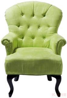 כסא ירוק מעוצב