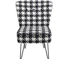 כורסא שחור לבן מבית Kare Design