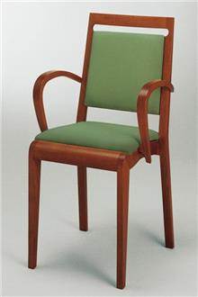 כסא ירוק נערם