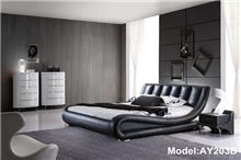 מיטה שחורה לחדר הורים מבית להב רהיטים היבואן