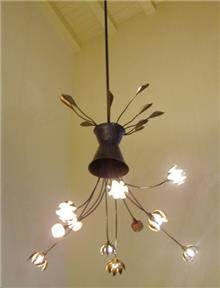 מנורת תקרה בעיצוב מודרני
