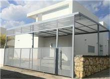 פרגולה מאלומיניום מעוצבת