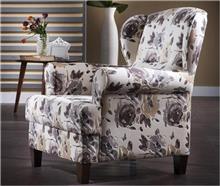 כורסא פרחונית מעוצבת - אלבור רהיטים