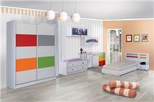 חדר ילדים צבעוני - אלבור רהיטים