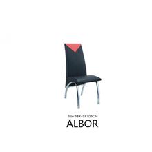 כסא אדום שחור cy601 - אלבור רהיטים
