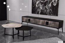 סט מזנון ושולחן מודרני דגם ZARA - אלבור רהיטים