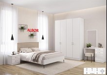 חדר שינה דגם PASIM כולל ארון מבית אלבור רהיטים